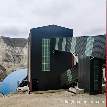 Высокамагутная лінія па перапрацоўцы даламіту 600TPH